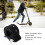 Langlebiges ABS-E-Scooter-Finger-Gashebel-Ersatzteil Schwarz 3