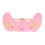 Baby Pink Silicone Game Controller Teether Toy – Soft & Safe Baby Teether 14