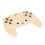 Baby Silicone Teether Toy - Controller Shape, Soft, Beige 3