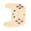 Baby Silicone Teether Toy - Controller Shape, Soft, Beige 15