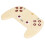 Baby Silicone Teether Toy - Controller Shape, Soft, Beige 5