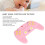 Baby Pink Silicone Game Controller Teether Toy – Soft & Safe Baby Teether 11