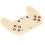 Baby Silicone Teether Toy - Controller Shape, Soft, Beige 14