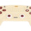 Baby Silicone Teether Toy - Controller Shape, Soft, Beige 4