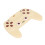 Baby Silicone Teether Toy - Controller Shape, Soft, Beige 12