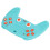 Blue Baby Teether Game Controller Shaped Soft Silicone Toy 3