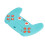 Blue Baby Teether Game Controller Shaped Soft Silicone Toy 16