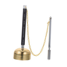 Teleskop-Glockenspiel Meditation Glockenspiel Temple Bell Dharma Utensil Stainless Steel Silver 15x5x5 Cm