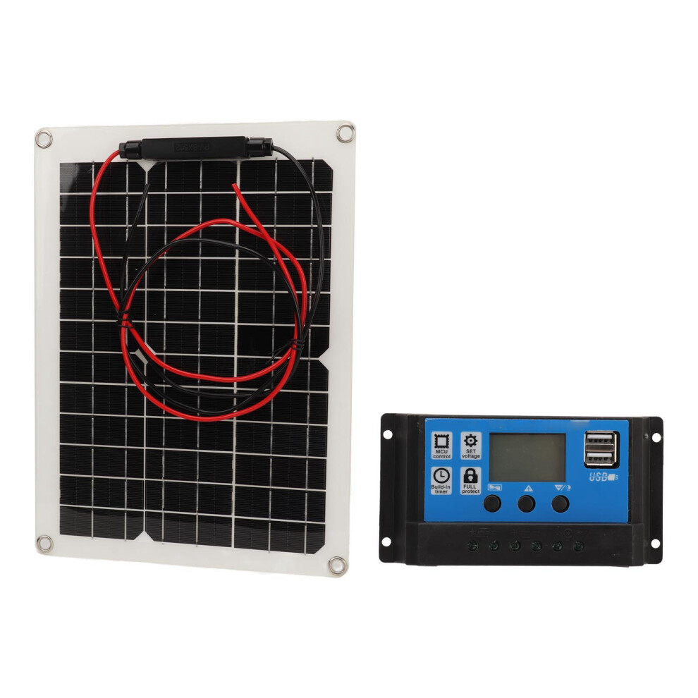 15W Ip67 Solar Panel Kit With 50A Controller - Perfect For Rvs 6931338315747