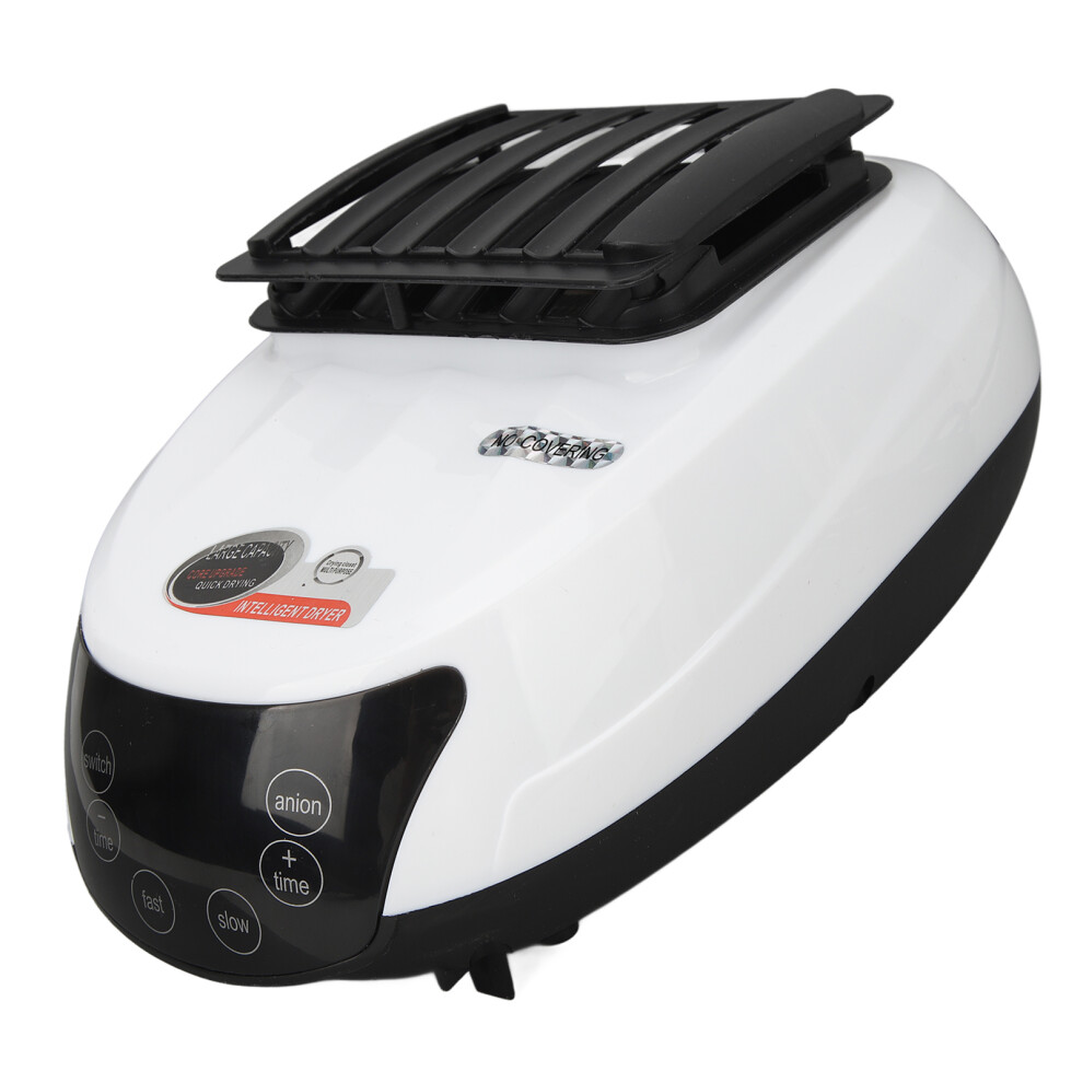 1500W White Silent Electric Clothes Dryer with Remote & Touch Buttons-image-OPC-PJH58PD-NEW