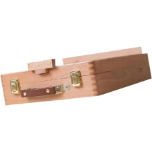 Wooden Box Easel For Painting With Storage Beech Wood 27x65cm Sketch Easel Adults And Beginners Log Color