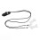 A675 Sound Aid Lanyard Clip BTE Protector Schwarz L 14