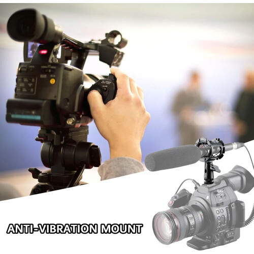 Microphone Shock Mount Anti-Vibration Studio Stand For Professional Recording Large-Diaphragm Mic Compatibility 1