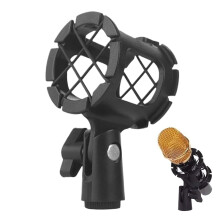 Microphone Shock Mount Anti-Vibration Studio Stand For Professional Recording Large-Diaphragm Mic Compatibility
