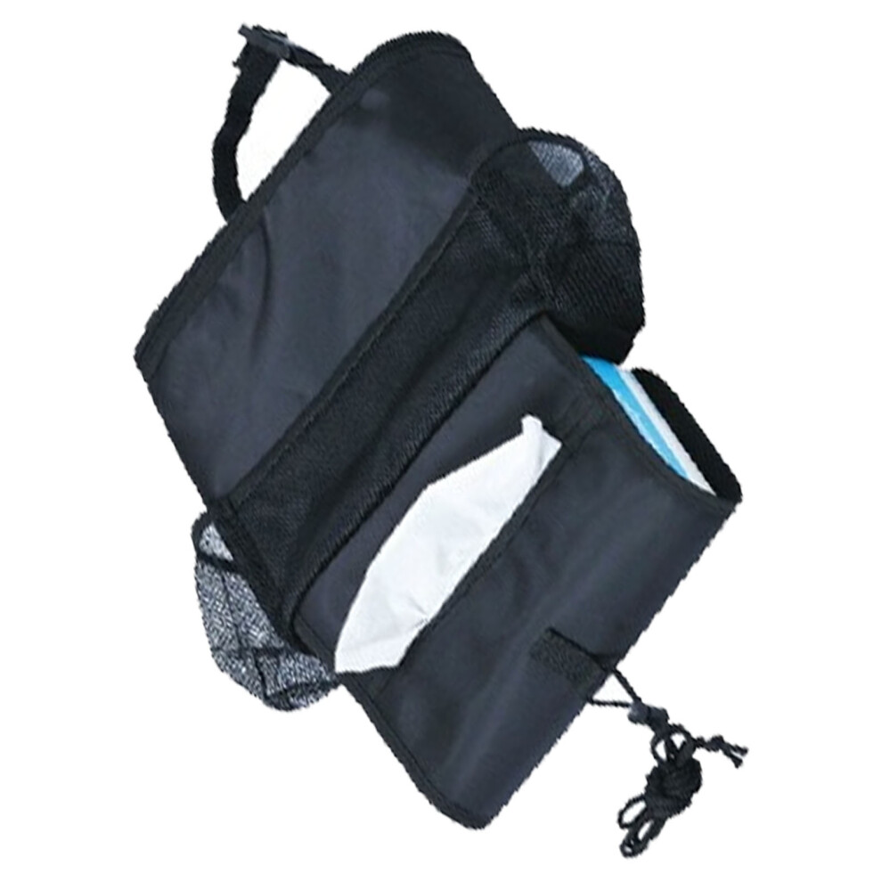 Insulated Car Seat Back Organizer 9 Pockets Cooler Bag Oxford Cloth 8761338320865