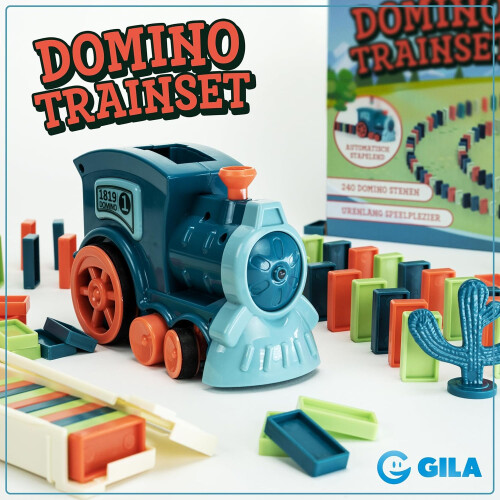 Domino Train With 240 Stones Domino Train Set Size And Specifications 1