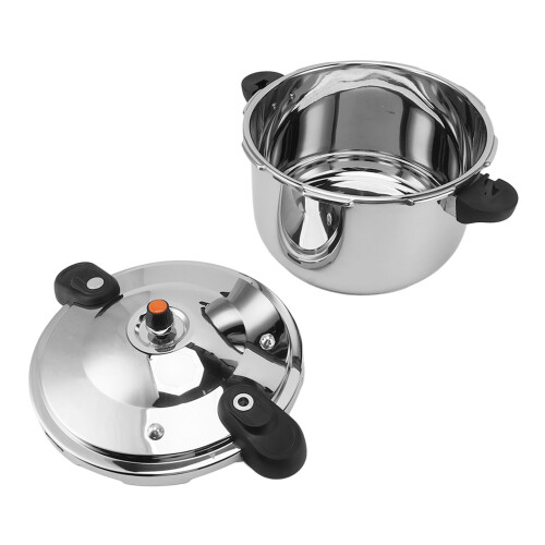 Stainless Steel 12L Dual-Handle 80kPa Cooker