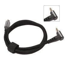 90 USB-C-Kabel 4K60Hz PD100W USB 3.2 Gen 2 10 Gbps Rechtswinkel für Steam Deck