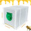 Bee Boxes with Water Feeders 4-Frame Hive Box Rotating Outlet Mini Foam Style 1 4