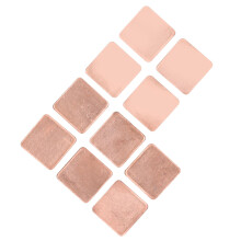 20 Stück Kupfer-Distanzscheiben für Kühlkörper 15x15mm 1.5mm CPU/GPU
