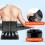 Lendenwirbelstützgürtel M/L/XL Schwarz - SBR+Gummi 6