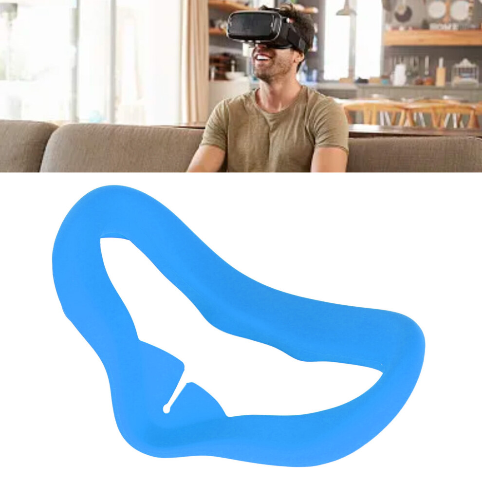 Silicone Eye Pad Cover For Quest 2 Vr Sweatproof Washable Blue 9401338327547