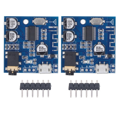 BM3 MP3 Bluetooth-Modul, 2 Stück, DC 3,7–5,5 V, 2,54 mm 1