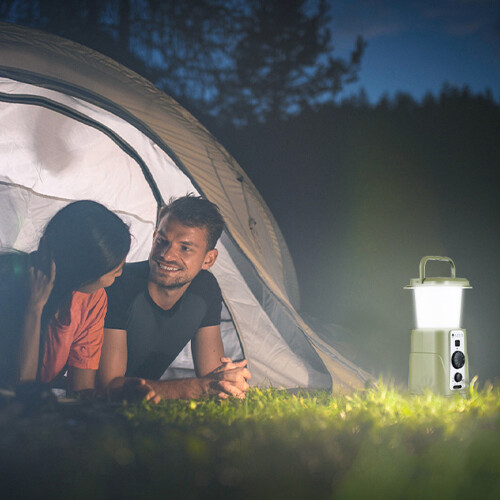 LCR-5000 Campinglampe 5000 mAh 190  90  90 mm Orange 1