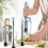 Professional 30cm Stainless Steel Muddler with Silicone Handle for Bars 14