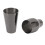 Edelstahl 2-teiliger Martini-Shaker Schwarz 15