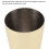 2-teiliger 304-Edelstahl Cocktail-Shaker Gold 7