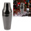 Edelstahl 2-teiliger Martini-Shaker Schwarz 13