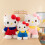 (Pink,40cm)Sanrio Hello Kitty Cartoon Plüschtier Stofftier abnehmbar beruhigend Kinder Geschenk 2