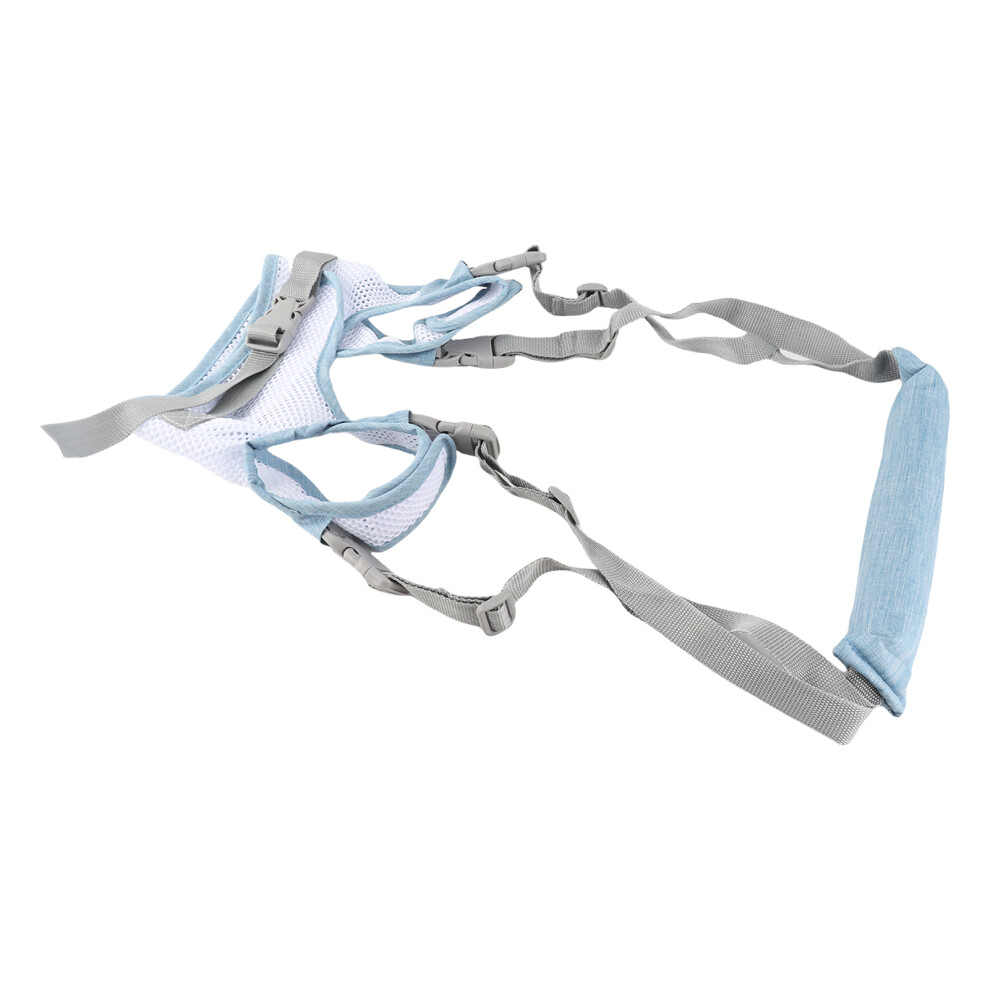 Breathable Toddler Walking Harness Belt - Adjustable Infant Walker Py Ontw Light/Blue