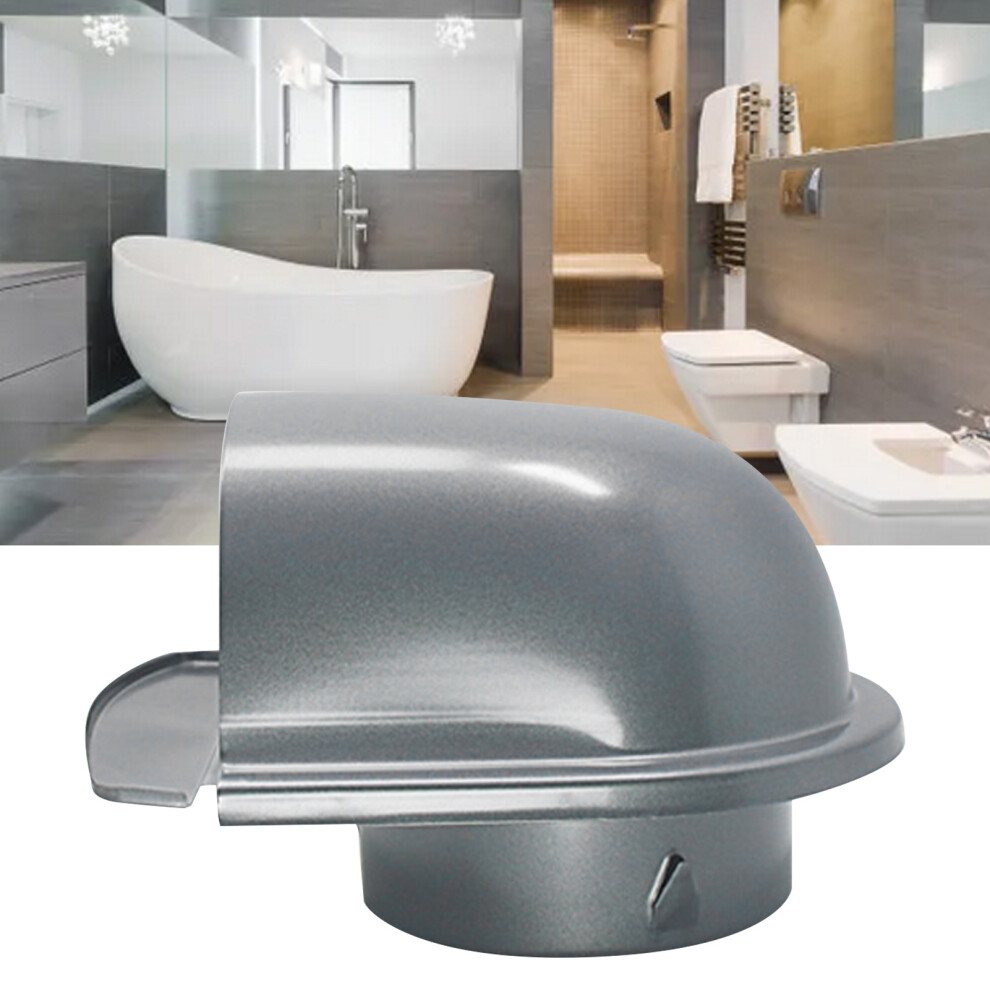 304 Stainless Steel Round Ventilation Grill, 150Mm U-Shaped Exhaust Hood Cover 9371338338907