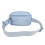 himmelblaue Nylon-Gürteltasche 1L 19x13x4cm 14