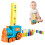Electric Rally Domino Train - Automatic Domino Train, Colorful, Kid-Friendly, Easy Setup 1