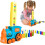 Electric Rally Domino Train - Automatic Domino Train, Colorful, Kid-Friendly, Easy Setup 4