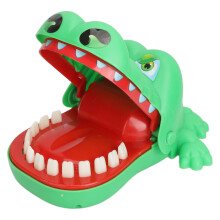 Funny Animal Mouth Bite Game Toy Plastic Glass Kids Family Fun Action