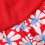 Blumenmuster Polyester Hundekleid Rot Größe S Leichtgewichtig 8