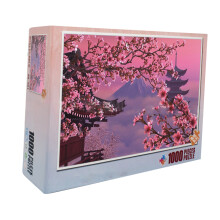 1000-teiliges Sakura Pink Jigsaw Puzzle Cartoon Anime