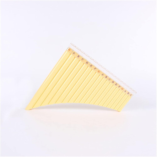 Pan Flute 18-Pipe Version And 16-Pipe Version For Beginners In C Key Yellow 2