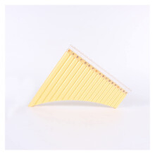 Pan Flute 18-Pipe Version And 16-Pipe Version For Beginners In C Key Yellow