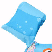 Kinder Schwimmflügel aus Polyester und EPE-Schaum mit niedlichem Tiermuster, Schwimmweste für Kleinkinder für den Pool, Orange-Krabbe