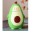 Cartoon-Avocado-Glasflasche 8.5x15 cm Grün 5