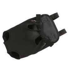 Tier-Tragetasche-Rucksack S schwarz Nylon, verstellbar