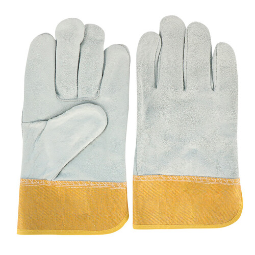 Cowhide Leather Welding Gloves Fireproof Heat Resistant Waterproof Work Gloves 27cm 1