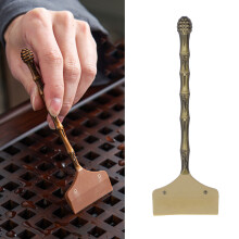 Teetablett-Reinigungsbürste 13,5  4,5 cm grün
