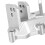 1/10 RC Achsengehäuse Stangenhalterung 55x32mm Silber 6