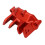 1/10 RC Achsengehäuse Oberer Stangenhalter 55x32mm Rot 16
